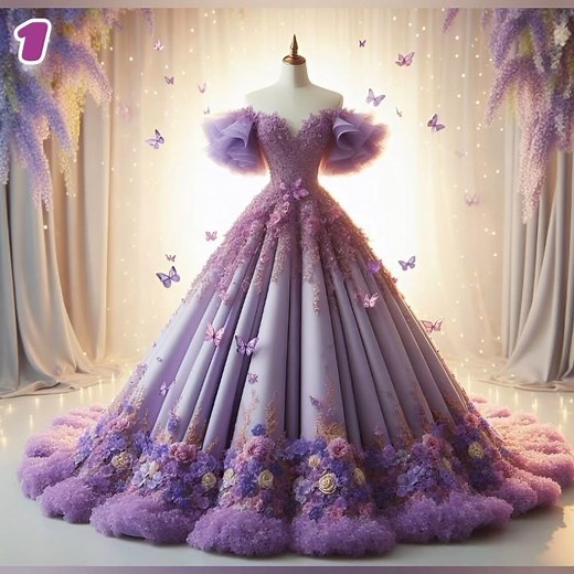 💜Pick Your PERFECT purple Princess Dress Now! 😍|outfits| |purple| #shorts
