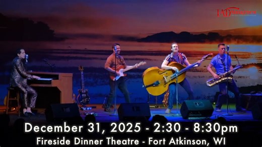 🎉🔥 New Year’s Eve is almost here — and it’s going to be HOT! Join us at the Fireside Dinner Theatre for GREAT BALLS OF FIRE, bringing blazing piano rock, big energy, and two incredible NYE performances to choose from! 📅 December 31, 2025 🕝 2:30 PM 🌙 8:30 PM 📍 Fort Atkinson, WI 🎟️ Tickets: https://123-tickets.com/bvta90F Get your seats before they’re gone and celebrate the last day of 2025 in rock ’n’ roll style! 🤘🎹🔥 #TADshows #TADventure #GreatBallsOfFire #FiresideDinnerTheatre #NYE202