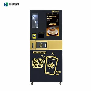 [Hot Item] Imt Automatic Hot and Iced Freshly Ground Coffee Vending Machine with Coin Operator
