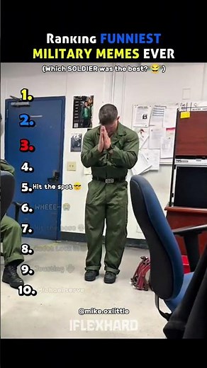 Ranking FUNNIEST Military Memes Ever🫡🪖
