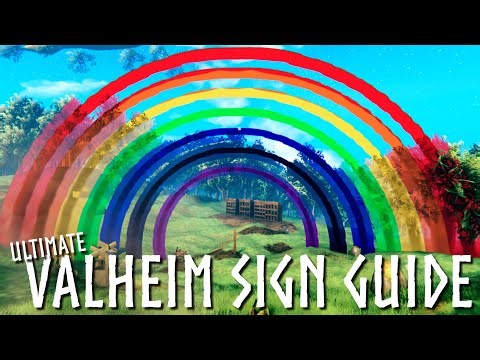The ULTIMATE guide to SIGN CUSTOMISATION in VALHEIM