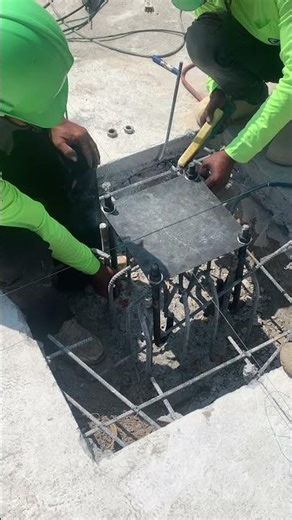 Precision J-Bolt Installation for Concrete Footings