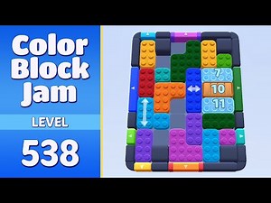 Color Block Jam Level 538 | Every Puzzle Solved! 🎯