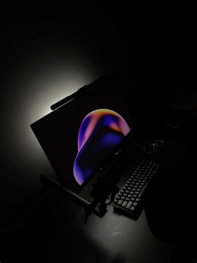 The last one in 2025! 🎉 Happy new year everyone love u all🖤 #setup #techtok #tech #allblack #gamingsetup