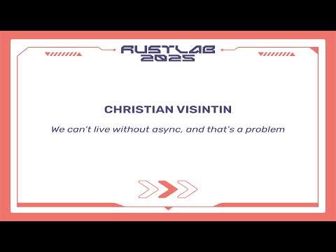 We can't live without Async, and that's a problem - Christian Visintin