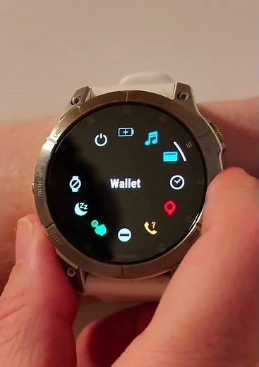 Garmin Epix gen 2 smartwatch UI and menus