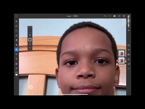 CLONE STAMP TOOL iPad || Adobe Photoshop Tutorial