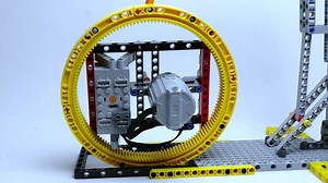 陀螺仪进动演示 GYROSCOPIC PRECESSION DEMONSTRATED WITH LEGO