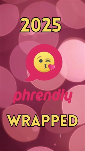 Analytics confirm… Phrend, you made 2025 unforgettable. 💕😘 #Phrendly #Wrapped #2025 #Phrend #YearInReview