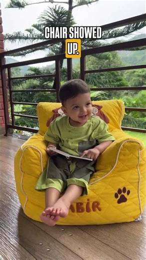 Simba Bean Chair for Kids 🦁✨ | Cozy, Cute & Perfect for Storytime