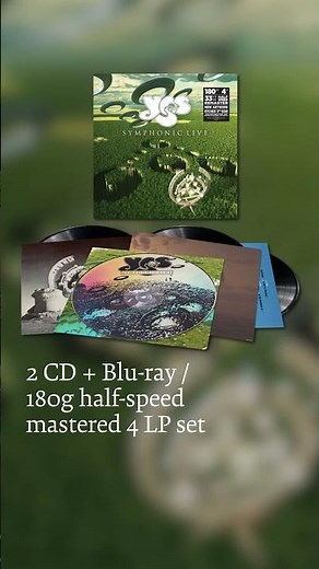 Yes – Symphonic Live | CD & Vinyl Preorder