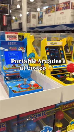 76K views · 113 reactions | Portable sonic and pac man mini arcaded at Costco the are fully playable 2 games included full color screen high resolution 3.5 soo much fun!!! Send this to someone that would love these and follow for more new Costco finds. #costco #costconew #costconewdeals #costcofinds #costcodeals #costcomusthaves #costconewproducts #costconewitems | Costconewdeals | Facebook