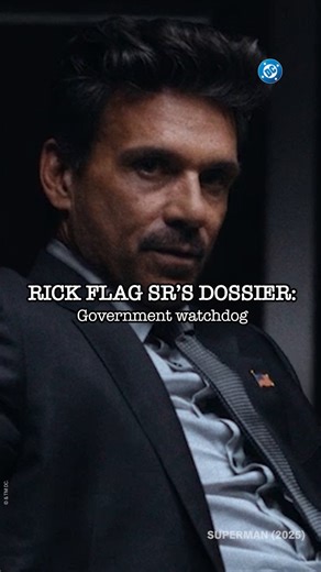 One thing about Rick Flag Sr. is he stays mad. | DC