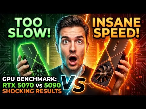 5070 vs 5090 Gaming FPS Test