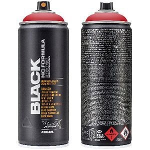 Montana BLACK Spray Paint 400 mL Code Red