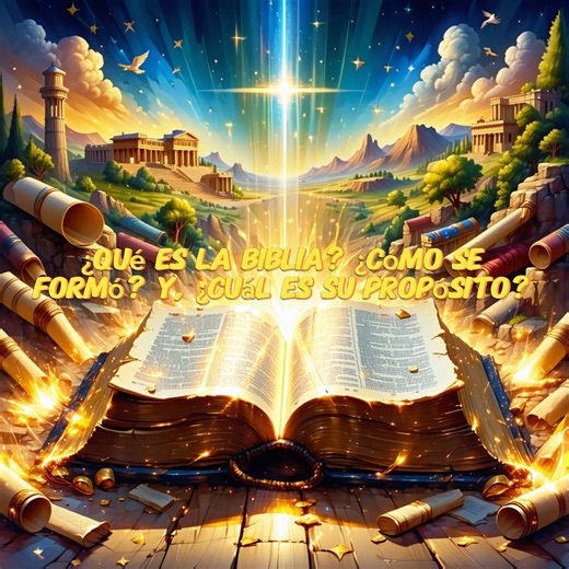 ¿Qué es la Biblia? ¿cómo se formó? y,¿cuál es su propósito? La Biblia