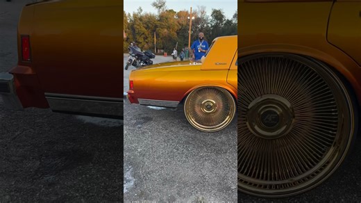 Candy gold LS Chevy box on gold 26’s