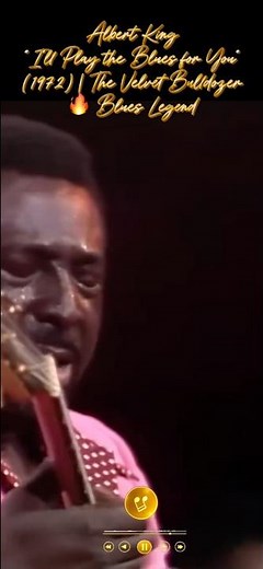 Albert King – I’ll Play the Blues for You (1972) The Velvet Bulldozer 🔥 Blues Legend #musichistory