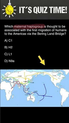 mtDNA haplogroup of the earliest migrants to Americas