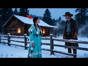 “May I Sleep in your Cabin, Sir? It’s Freezing Outside,” The Native Woman Said The Cowboy.