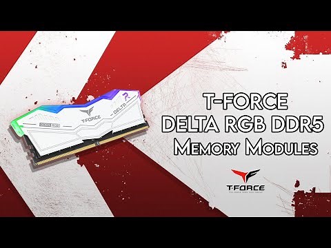 T-FORCE DELTA RGB DDR5 - Unboxing & Review