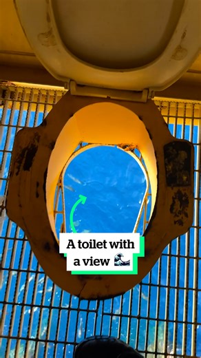 1.7M views · 5.7K reactions | This toilet has a pretty unique view  | VT | Facebook