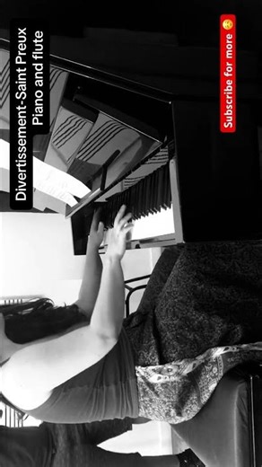 Divertissement - Saint Preux | Piano and flute #shorts