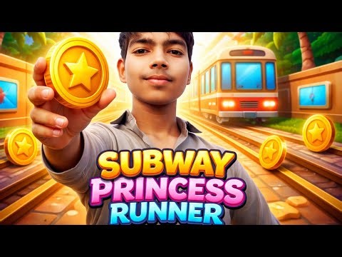 Subway princess runner hard level complete ✅ #gaming #subwayprincessrunner #potline_gaming