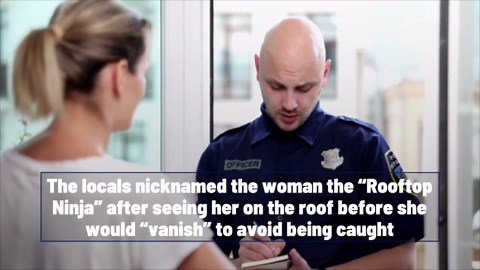 Woman found living in Family Fare supermarket sign