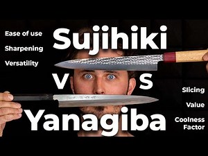 Sujihiki VS Yanagiba - JAPANESE KNIFE - Battle of the Slicers