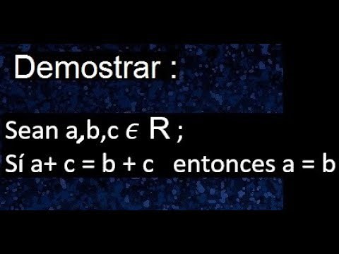 Show that: If a+c = b+c then a = b. , proof of real numbers