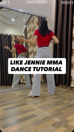 Bhumika | Dance Tutorials | on Instagram: "Like Jennie 🖤 (MMA Performance 2025) Slow-paced tutorial inspired by Jennie’s powerful stage presence. Breaking down the moves so you can own the attitude, control, and confidence. Once you’ve learned it, just add your energy and expressions - and you’re ready! 💯 📍Save this & tag @bhumikadancetutorials when you try! 💌 🌫️ || Watch more choreos on YouTube: bhumikaagarwal10 || 🌫️ 👉🏼Save to practice 👉🏼Add your own swag & expressions 👉🏼Tag me whe