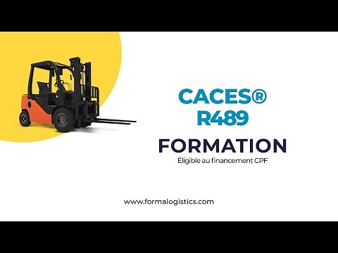 Nos formations R489 | Formalogistics