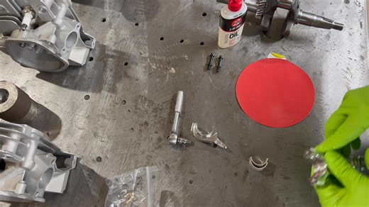 Our 63.5mm stroke crankshafts add some serious displacement to your clone engine build, but some extra work is required to make them fit. In this video we go over clearancing the width of the rod to make it fit the crank pin. | Big Block Clones