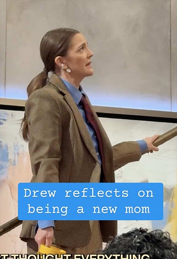 Drew Barrymore's Journey as a New Mom 🤍