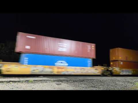 NS Train 28X NS 9883 NS 7690 Waterloo, Indiana October 19, 2025 2110