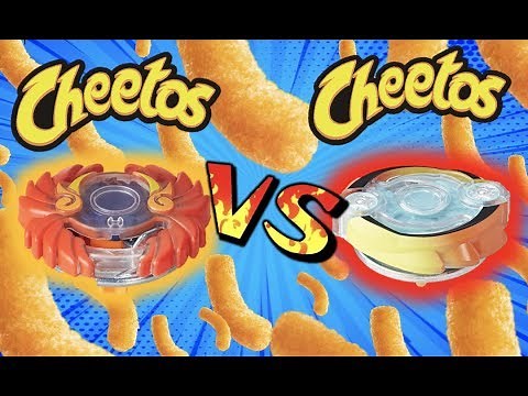 Which is the Real Cheeto!?! | Cheeto VS Cheeto 2.0 | Beyblade Burst Battle