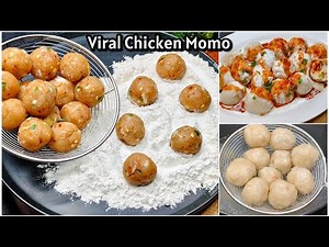 5 Minutes Easy Recipe | Arabian Chicken Momos Recipe | No Kneading Flour Dough | New Recipe