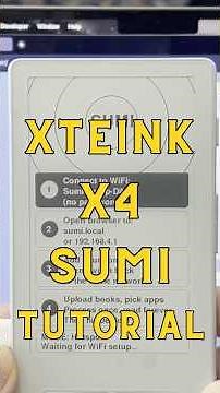 Installing Custom Firmware on Xteink X4 (it's easier than you think) #ereader #tutorial