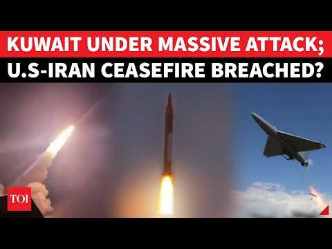 ‘DIRECT HIT…’: Iran Drones BREACH Kuwait Airspace After Lebanon Bloodbath? National Guard Under Fire
