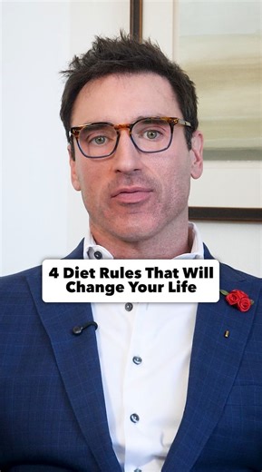Follow these 4 rules to replace your crash diet and change your life for better 💡🍎 #nutrition #food #diet #nutrients #longevity #protein #muscle #wellness #doctor