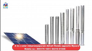 Go Solar with A2Z Solar Karnataka! We install solar systems across Karnataka — trusted service, expert support, and guaranteed savings. Book your FREE site visit & consultation today in Mysore! ☀️ 📞 Call/WhatsApp: 084310 61046 🌍 Power your home, business, or farm with clean solar energy. #A2ZSolar #SolarKarnataka #GoSolar #SolarEnergyIndia #SolarPower #RenewableEnergy #CleanEnergy #GreenFuture #SolarInstallation #SaveElectricity #SolarSavings #SolarForHome #SolarConsultation #FreeSiteVisit #So