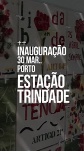 Inauguração do Mural Colectivo de Azulejos "CUMPRIR" no Porto: 🗓️ 30 de Março (Domingo) ⌚ 11h 📍 Estação da Trindade, Porto (Com a presença de Paulo Raimundo) Os sonhos cravados nestes azulejos pelas mãos de tantos estão a chegar ao fim da sua caminhada e tomar o seu lugar derradeiro. "Cumprir" é um projecto do PCP de realização de dois murais colectivos de azulejos, com a concepção artística de Miguel Januário, em Lisboa (já inaugurado em Outubro de 2024 e que podes encontrar na Calçada do Car