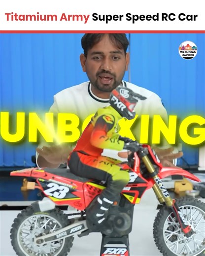 Titamium Army Super Speed RC Car . . #MRIndianHacker #FBViral #FBVideo #viralvideo #titaniumarmy #FbViral #challenge | Mr. Indian Hacker