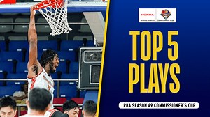 TUESDAY’S WILD MOVES 🔥 Relive the excitement with the Top 5 plays from the PBA Season 49 Commissioner's Cup Tuesday doubleheader, featuring Meralco taking on NorthPort and Converge battling Rain or Shine! #PBASeason49 #PBAAngatAngLaban #OneSports | One Sports