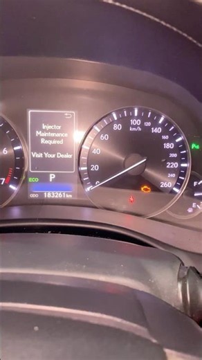 Toyota Lexus GS350 How to Fix injector maintenance required #automotive #mechanic #ytshorts #viral