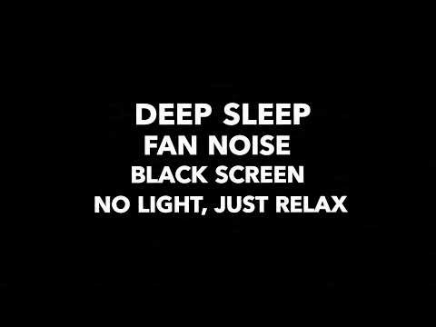 Deep Sleep Fan Noise Black Screen – No Light, Just Relax #fan #fansound #whitenoise #sleep