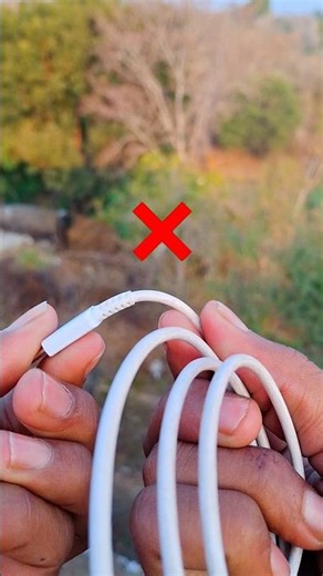 mobile charging cable protector #shorts #youtubeshorts