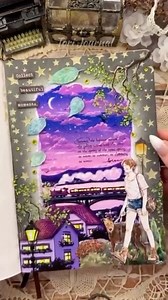 sound on for ASMR purple journal spread💜✨ save for inspo 🌙 cute spread by @tori_journal 😍 #notebooktherapy - Shop our 160GSM bujos, stamps, washi tapes, gift sets, stickers and more on our store: link in bio @notebook_therapy💖or visit notebooktherapy.com 🌙✨ #bujo #creativejournal #artjournal #junkjournal #scrapbook #bujocommunity #bujoideas #bujoinspo #bulletjournal #stationery #washitapes #washilove | Notebook Therapy