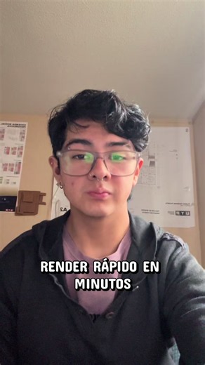 Render rápido en minutos con tu SKP básico | Arquitectura